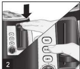 HAMILTON BEACH Ensemble 22812 - How to Use Your Toaster - 3