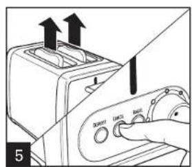 HAMILTON BEACH 22791 - How to Use Your Toaster - 5