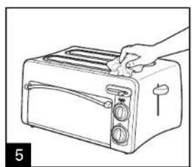 HAMILTON BEACH Toastation 22708 - Peligro de descarga electrica. - 5