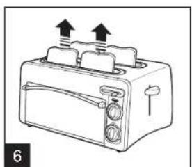 HAMILTON BEACH Toastation 22703H - Mode grille-pain - 6