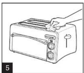 HAMILTON BEACH Toastation 22703H - Danger d'électrocution. - 5