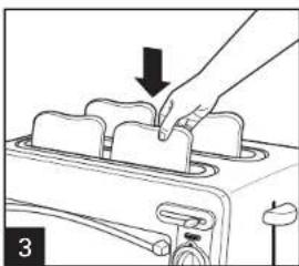 HAMILTON BEACH Toastation 22703H - Mode grille-pain - 3