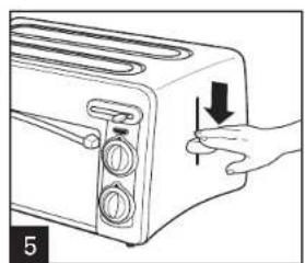 HAMILTON BEACH Toastation 22703H - Mode grille-pain - 5