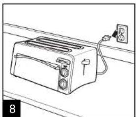 HAMILTON BEACH Toastation 22703H - Modo Toast (tostado) - 8
