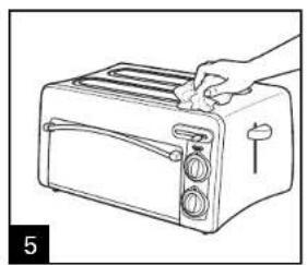 HAMILTON BEACH Toastation 22703H - Electrical Shock Hazard - 5