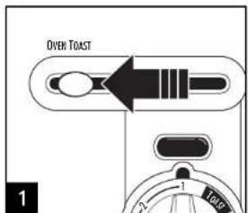 HAMILTON BEACH Toastation 22703H - Oven Mode - 1