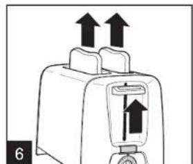 HAMILTON BEACH CoolWall 2 Slice 22614Z - How to Use Your Toaster - 6