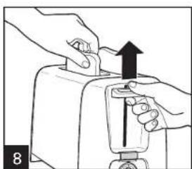 HAMILTON BEACH CoolWall 2 Slice 22614Z - como Usar Su Tostadora - 6