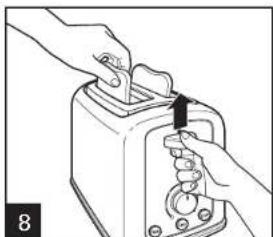 HAMILTON BEACH CoolTouch 22464 - How to Use Your Toaster - 9