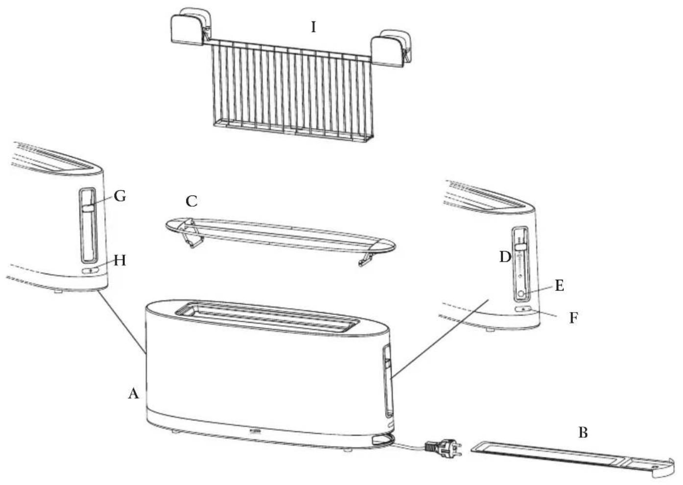 ALESSI SG68 - IMPORTANT SAFEGUARDS - 1