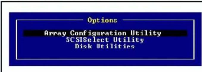 ADAPTEC RAID 6805E - Step 2 Create a RAID Array - 1