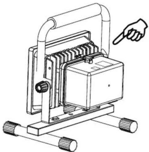 BRENNENSTUHL ML CA 130 IP54 - BYTA BATTERI: - 2
