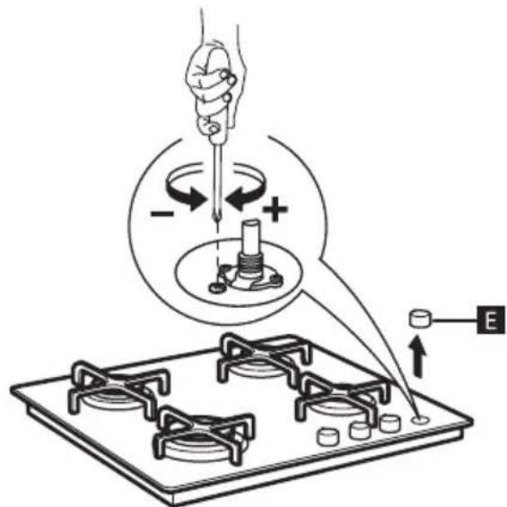 IKEA LIVSGNISTA - Replacing the injectors (see paragraph "injector table") - 2