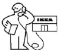 IKEA LIVSGNISTA - So erreichen Sie unseren Service - 1