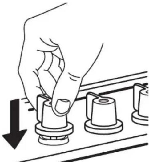 IKEA LIVSGNISTA - VERVANGING KNOPPEN - 4