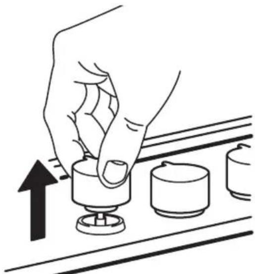 IKEA LIVSGNISTA - VERVANGING KNOPPEN - 2