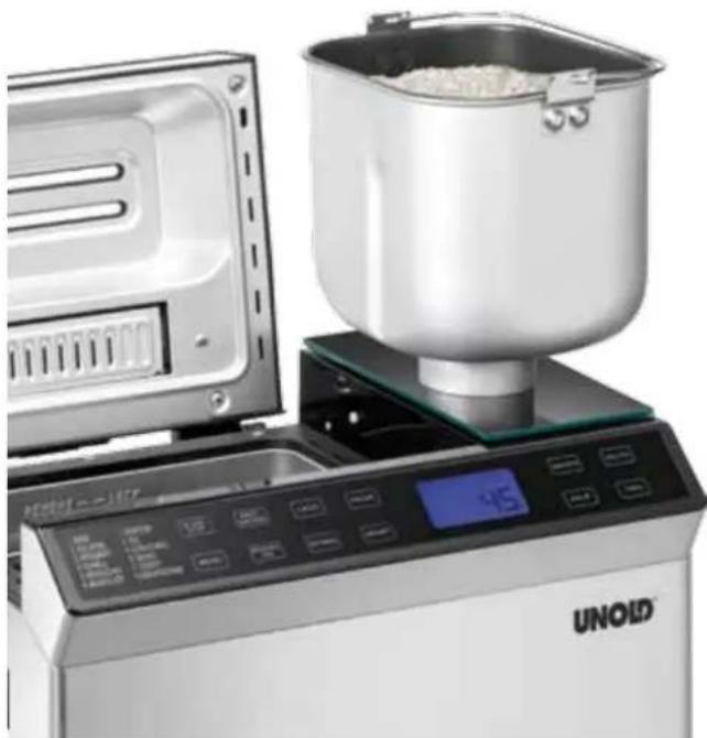 UNOLD Backmeiser 68615 - SPENDER FÜR AUTOMATISCHES ZUFÜGEN VON ZUTATEN - 2
