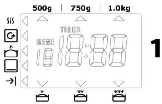 CASO BM1000 - Panel de mando y explicación de botones - 1