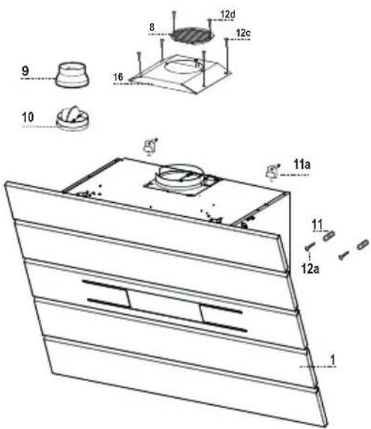 AEG-ELECTROLUX X69453MVO - St. Dokumentation - 1