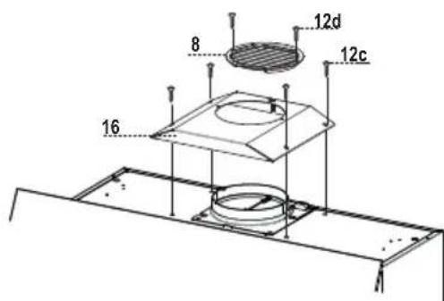 AEG-ELECTROLUX X69453BVO - SALIDA DEL AIRE VERSIONFILTRANTE - 1