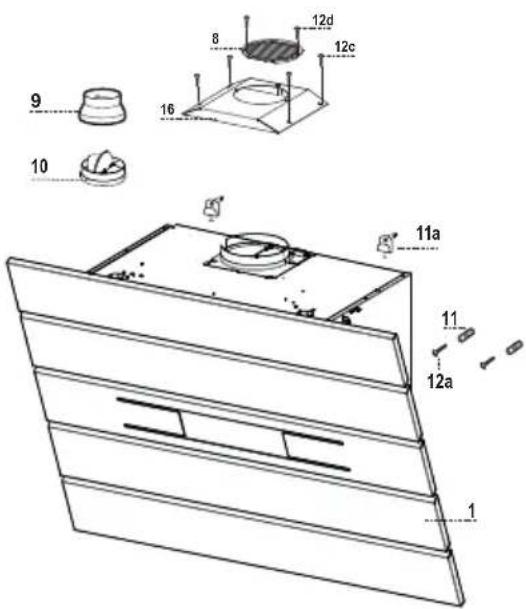 AEG-ELECTROLUX X69453BVO - Cant. Documentación - 1