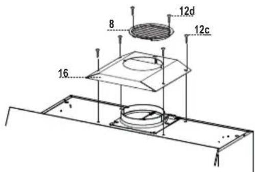 AEG-ELECTROLUX X66453BVO - ANSCHLUSS DER UMLUFTVERSION - 1