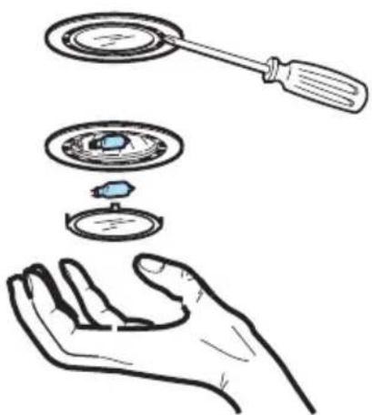 AEG-ELECTROLUX DU4160 - Remplacement de l'ampoule d'éclairage - DU 4561 - 1