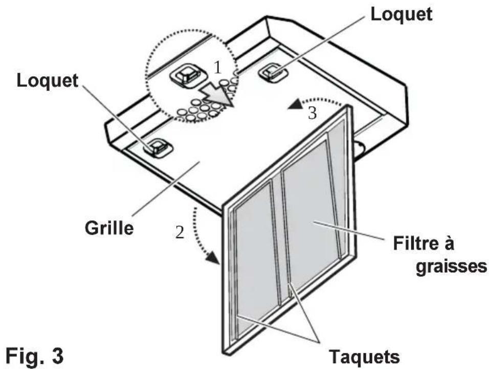 AEG-ELECTROLUX DU4160 - Démontage du filtre - 1