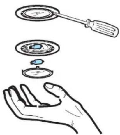 AEG-ELECTROLUX DU4160 - Austausch der Lampe(n) - DU 4561 - 1