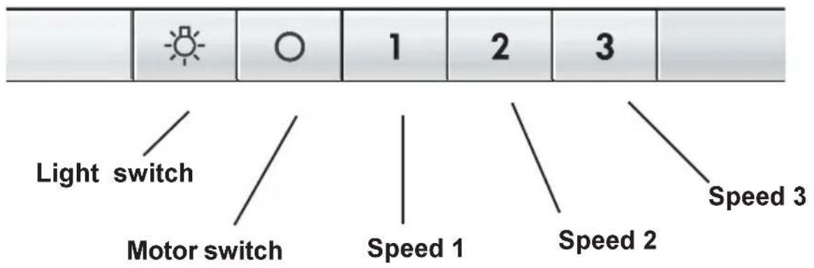AEG-ELECTROLUX DU4160 - Control Panel - DU 3360/4360/4361 - 1