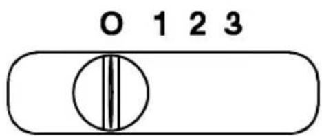 AEG-ELECTROLUX DU4160 - Control Panel - DU 3150/3160/4161 - 2