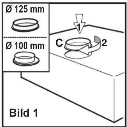 AEG-ELECTROLUX DU4160 - Extraction mode - 1