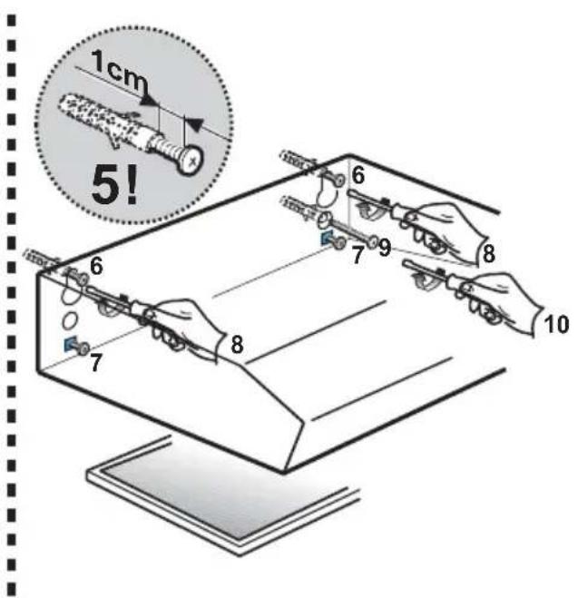 AEG-ELECTROLUX DU4160 - Fixation murale - Fig. 8 - 2