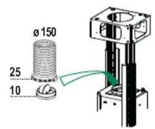 AEG-ELECTROLUX DI7490M - ø 120 mm toru paigaldamiseks - 1