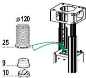 AEG-ELECTROLUX DI7490M - Furação da parede e fixação dos suportes - 4
