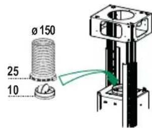 AEG-ELECTROLUX DI7490M - Furação da parede e fixação dos suportes - 3