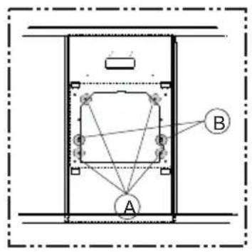 AEG-ELECTROLUX DI7490M - Avant de fixer le corps de la hotte au treillis : - 2