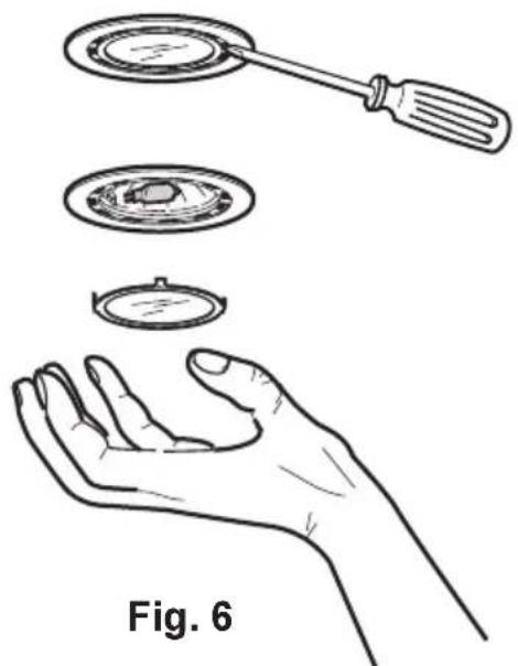 AEG-ELECTROLUX DI 8820 A - Changing the light bulb - 1