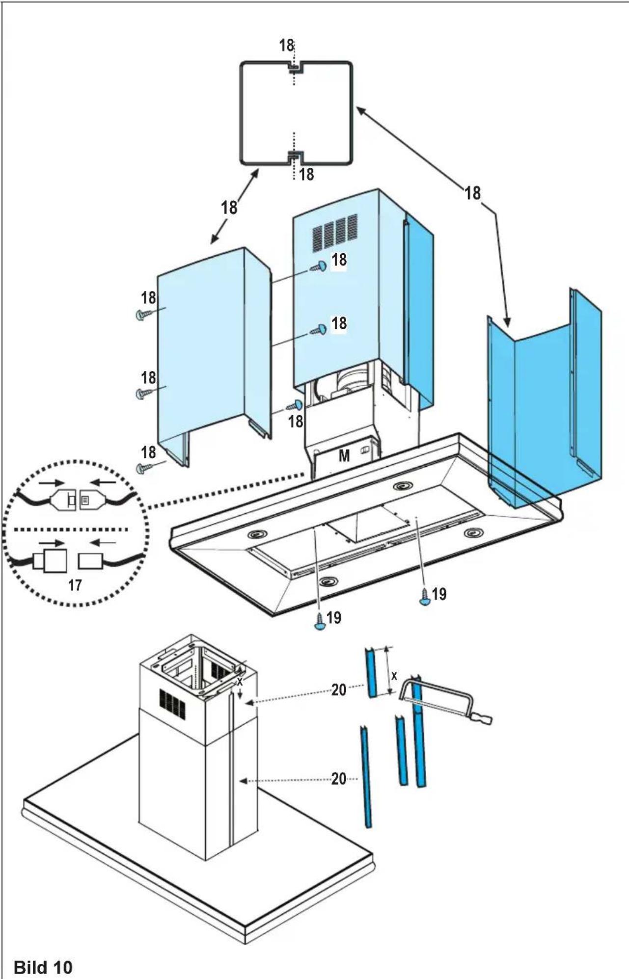AEG-ELECTROLUX DI 8820 A - Montage - Bild 7-8-9-10 - 4
