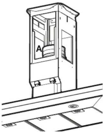 AEG-ELECTROLUX DI 8820 A - Gebruik als afzuigkap - 1