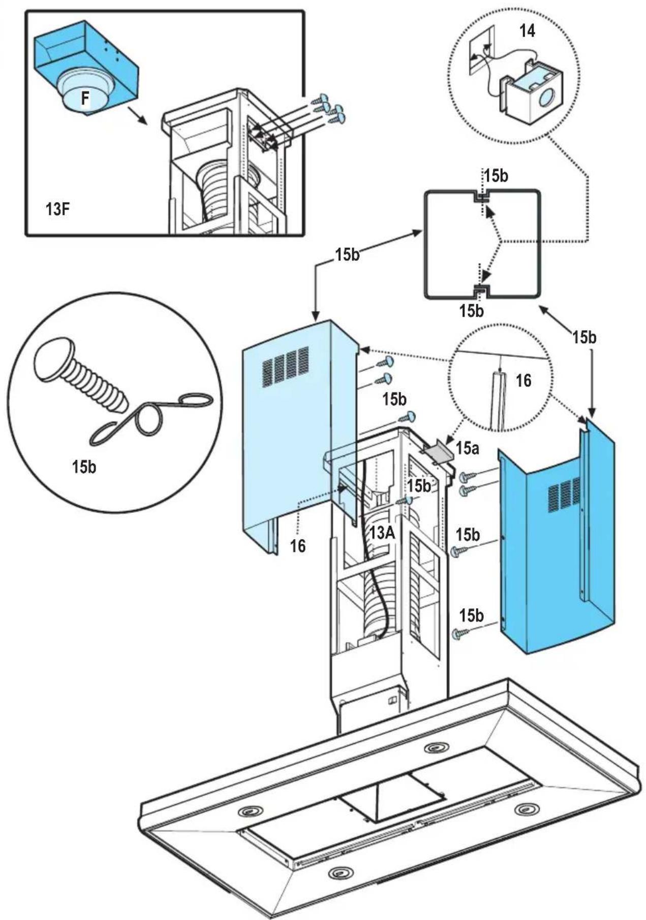 AEG-ELECTROLUX DI 8820 A - Montage - Fig. 7-8-9-10 - 3