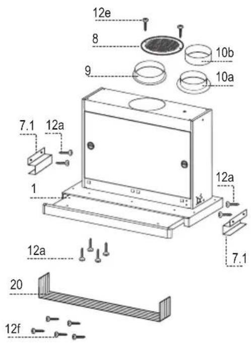 AEG-ELECTROLUX DF 7290 M - St. Dokumentation - 1