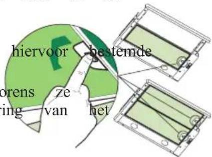 AEG-ELECTROLUX DF 7290 M - REINIGING VAN DE ZELFDRAGENDE METALEN VETFILTERS - 1