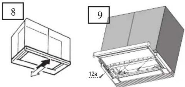 AEG-ELECTROLUX DF 7290 M - Bohren der Trägerplatte und Montage der Dunstabzugshaube - 4