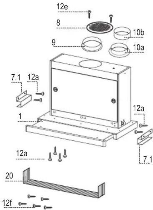 AEG-ELECTROLUX DF 7290 M - Q.té Documentation - 1