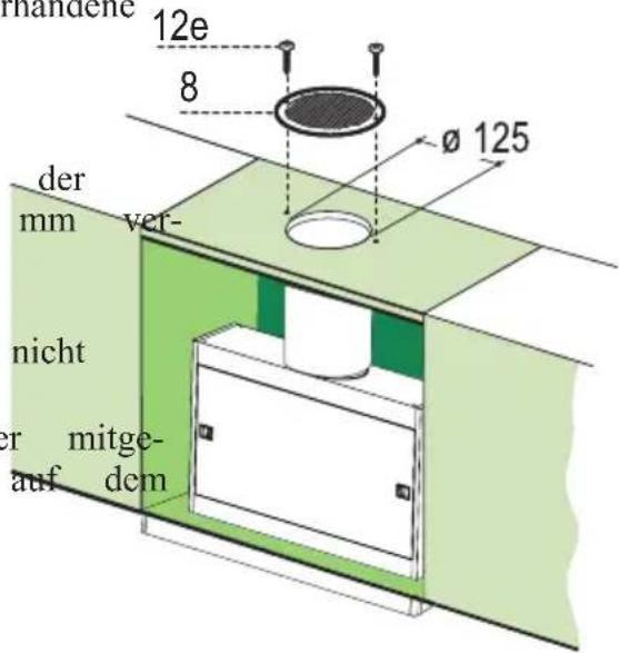 AEG-ELECTROLUX DF 7290 M - ANSCHLUSS BEI UMLUFTBETRIEB - 1