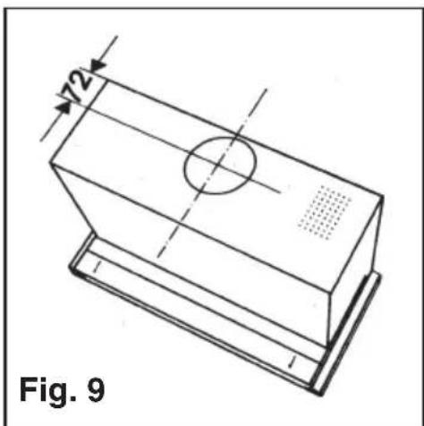 AEG-ELECTROLUX DF 6160 ML - Orifice de sortie pour le modèle DF 6160 (évacuation-recyclage) - 1