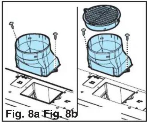 AEG-ELECTROLUX DF 6160 ML - Orifice de sortie pour les modèle DF 6260 - DF 6260-ml/1 et CHDF6260 (évacuation-recyclage) - 1