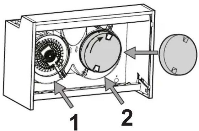 AEG-ELECTROLUX DE 3161 - Fitting - Fig. 4 - 1
