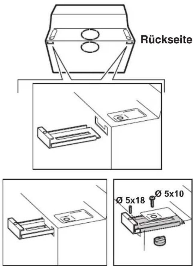AEG-ELECTROLUX DE 3161 - Bevor Sie mit der Montage beginnen: - 2
